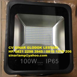 Lampu sorot led 100 watt merk Kingtas